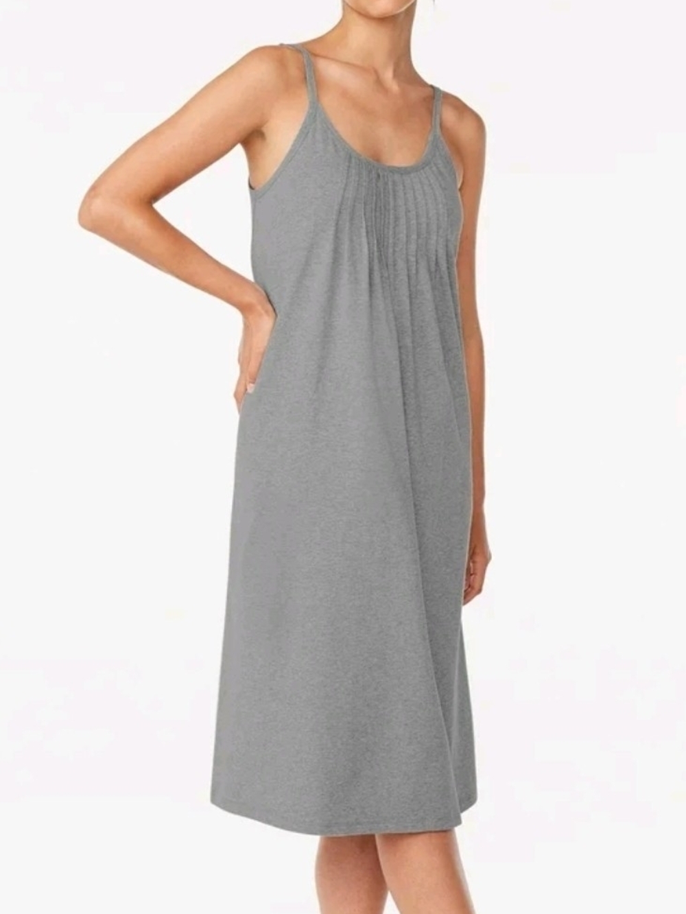 Joyspun Pajamas Cotton Blend Sleeveless Nightgown New With Tags 3X